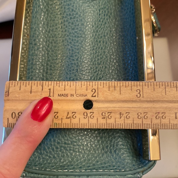 Heirloom leather handbag carried once in mint condition.  See pictures! - Picture 11 of 11